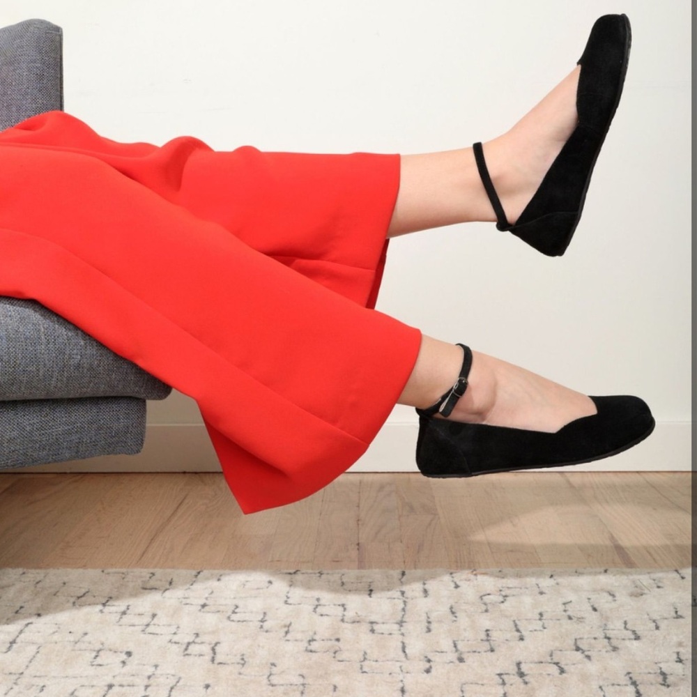 Ankle Strap Ballet Flats